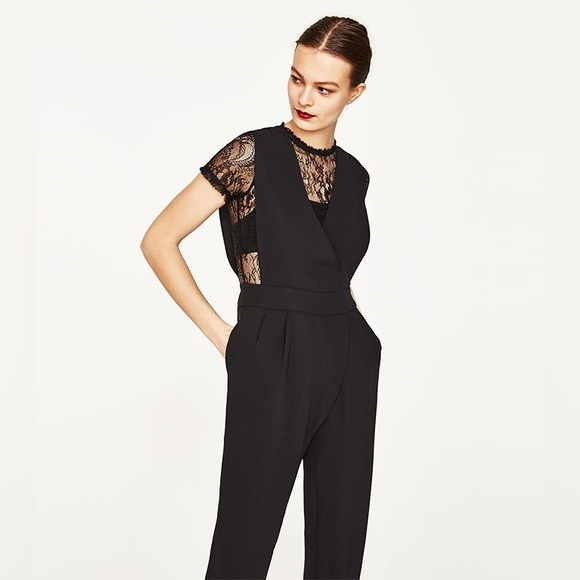 ZARA black jumpsuit - Picture 2 of 7
